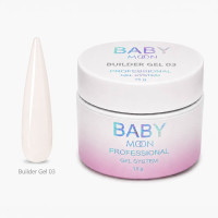 Моделирующий гель для ногтей Baby Moon Builder Gel, 15 мл № 03