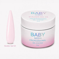 Моделирующий гель для ногтей Baby Moon Builder Gel, 15 мл № 04