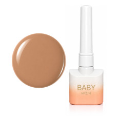 Гель-лак для ногтей Baby Moon 8 мл № 007 Пудровый нюд