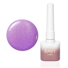 Гель-лак для ногтей Baby Moon 8 мл № 034 Аметистовая искра