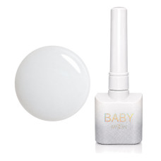 Гель-лак для нігтів Baby Moon 8 мл № 109 Арктичний білий