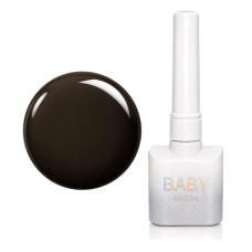 Гель-лак для ногтей Baby Moon 8 мл № 123 Чёрный бархат