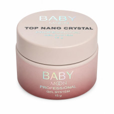 Топ для гель лака Baby Moon Nano Crystal без липкого слоя 15 мл