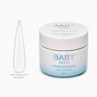 Жидкий гель Moon Full Liquid Builder Gel для укрепления и моделирования ногтей, 15 мл № 01