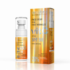 Крем для обличчя BelVere VitC SPF 50 з вітаміном C для профілактики перших зморшок, 50 мл