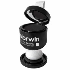 Пудра Colorwin для маскировки седины и отросших корней волос черная 3,2 г