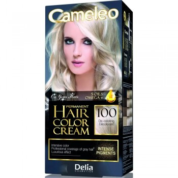 Осветлитель волос Delia Cosmetics Cameleo Omega plus с маслом Арганы №100