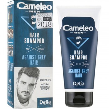 Шампунь для волос Delia Cosmetics Cameleo Men против седины 150 мл