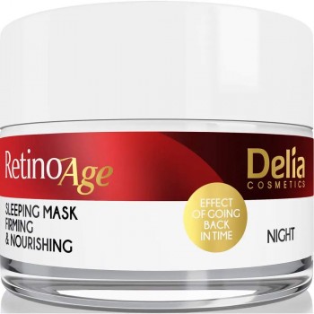 Заказать Ночной крем-маска для кожи лица Delia Cosmetics Retinoage 50 мл недорого