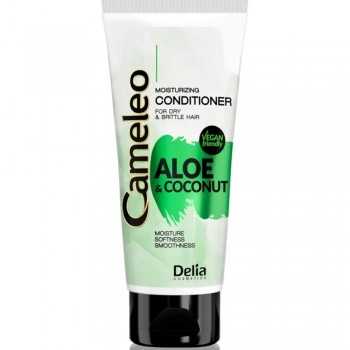 Зволожуючий кондиціонер для волосся Delia Cosmetics Cameleo Aloe & Coconut  200 мл