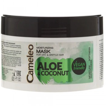 Заказать Зволожуюча маска для волосся Delia Cosmetics Cameleo Aloe & Coconut 200 мл недорого