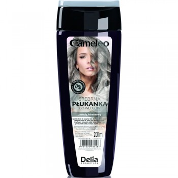 Заказать Оттеночный ополаскиватель для волос Delia Cosmetics Cameleo серебрянный 200 мл недорого