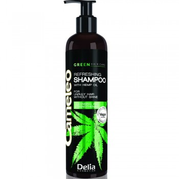 Заказать Шампунь для волос Delia Cosmetics Cameleo Green Hair Care с маслом конопли 250 мл недорого