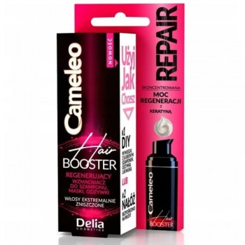 Заказать Бустер для волос Delia Cosmetics Cameleo усилитель шампуней кондиционеров и масок с кератином 30 мл недорого