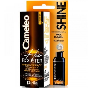 Бустер для тусклых волос Delia Cosmetics Cameleo усилитель шампуней кондиционеров и масок с маслом Чиа 30 мл