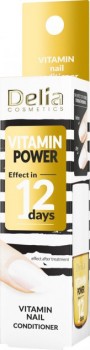 Заказать Кондиционер для ногтей Delia Cosmetics VITAMIN POWER Витаминный эффект через 12 дней 11 мл недорого