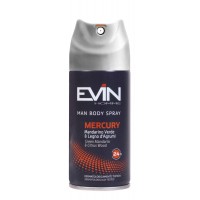 Дезодорант спрей мужской EVIN HOMME MERCURY 150 мл
