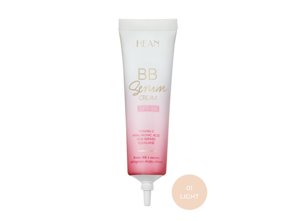 BB крем-сыворотка Hean BB SERUM CREAM SPF 50 тон 01 Light, 30 мл