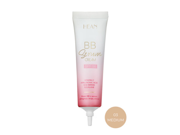 BB крем-сыворотка Hean BB SERUM CREAM SPF 50 тон 03 Medium, 30 мл
