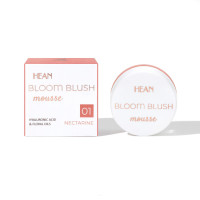 Рум'яна-мус для обличчя Hean Bloom Blush Mousse 01 Nectarine 5 г