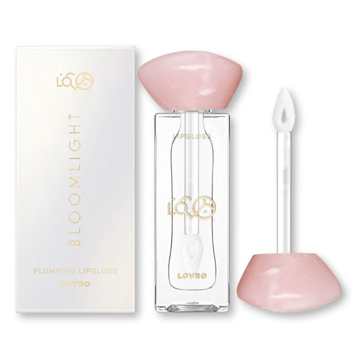 Блеск для губ LOVRO Bloomlight с эффектом визуального увеличения губ, 01 Pure Shine, 5,5 г