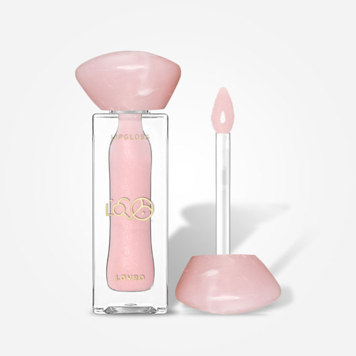 Блеск для губ LOVRO Bloomlight с эффектом визуального увеличения губ, 02 Quartz Kiss, 5,5 г