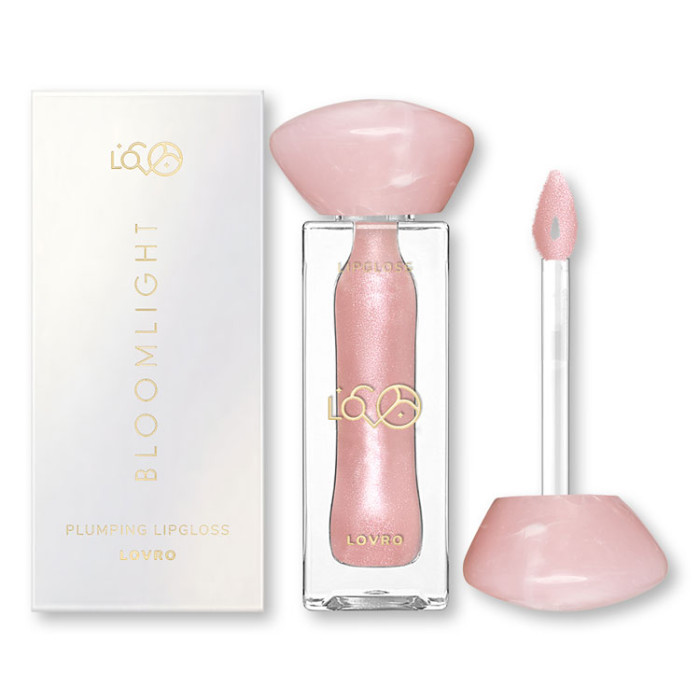 Блеск для губ LOVRO Bloomlight с эффектом визуального увеличения губ, 03 Pearl Whisper, 5,5 г