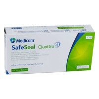 Самоклеючі пакети для стерилізації Medicom Safe Seal Quattro (133 мм х 254 мм) 200 шт