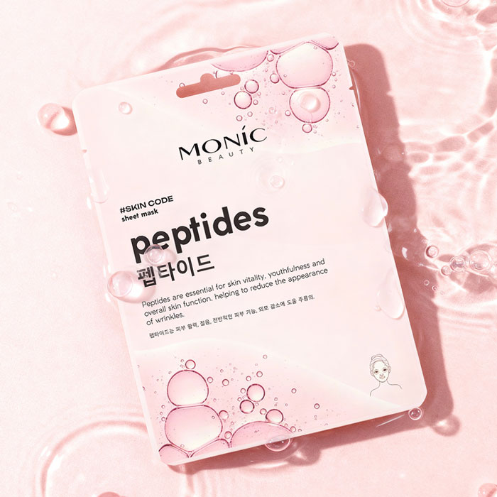 Тканевая маска Monic Beauty #Skin Code с пептидами, 25 мл