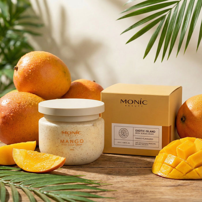 Крем-скраб для тела Monic Beauty Exotic Island с ароматом манго, 250 г