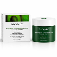 Крем для обличчя Monic Beauty All-in-One Formula з олією авокадо та гіалуроновою кислотою, 50 мл