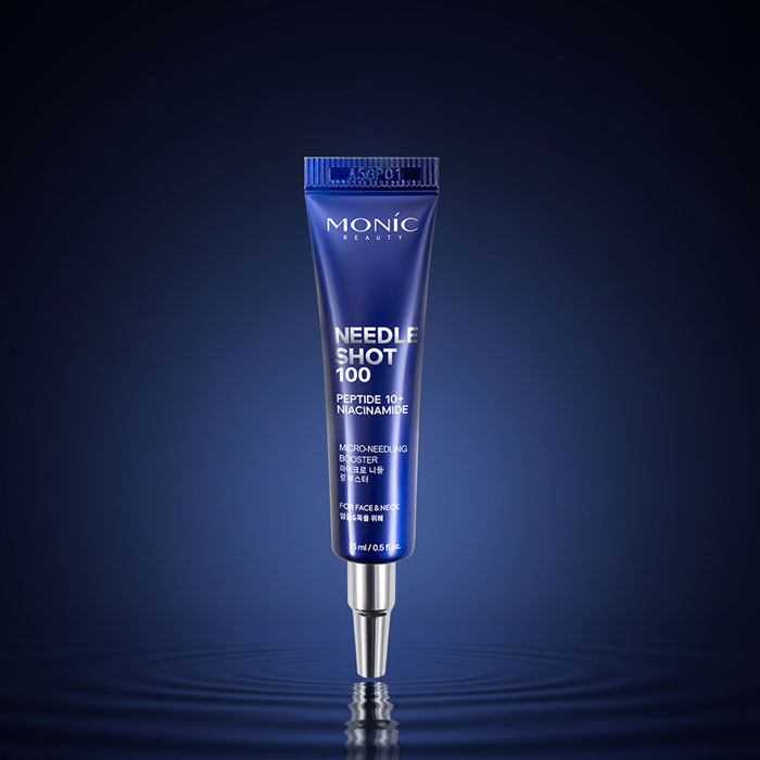 Крем з мікроголками Monic Beauty Needle Shot 100 з пептидами та ніацинамідом, 15 мл, 5061010293313
