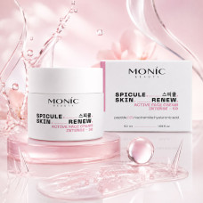Крем для лица Monic Beauty Spicule Skin Renew Intense-50 с микроиглами, гиалуроновой кислотой и ниацинамидом, 50 мл
