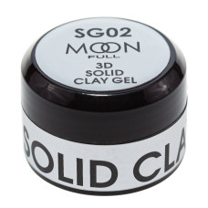 Гель-пластилин для дизайна ногтей Moon Full 3d Solid Clay Gel SC02, 5 мл