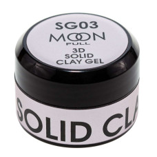 Гель - пластилін для дизайну нігтів Moon Full 3d Solid Glay Gel SC03