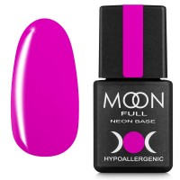 Неоновая база Moon Full Neon Rubber Base №05 розово-сиреневая 8 мл