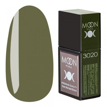 Заказать Кольорова база для нігтів MOON FULL Amazing Color Base № 3020 оливковий, 12 мл недорого