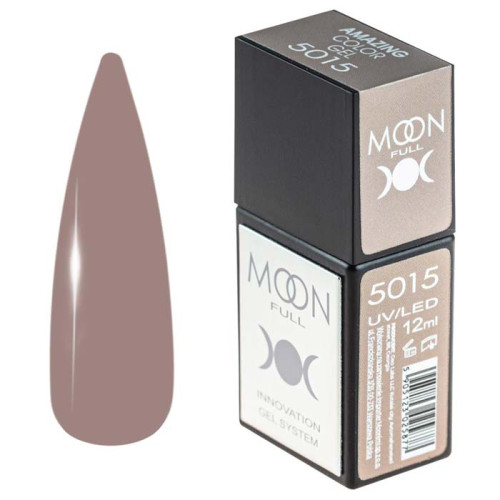 Гель-лак Moon Full Amazing Color Gel polish № 5015, 12 мл