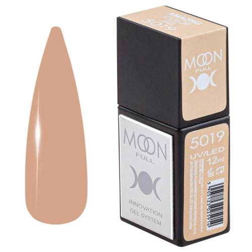 Гель-лак Moon Full Amazing Color Gel polish № 5019, 12 мл
