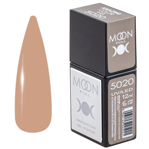 Гель-лак Moon Full Amazing Color Gel polish № 5020, 12 мл