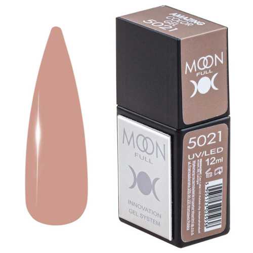 Гель-лак Moon Full Amazing Color Gel polish № 5021, 12 мл