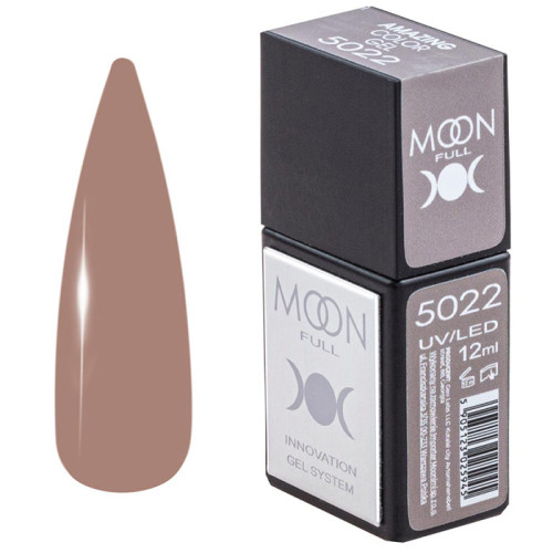 Гель-лак Moon Full Amazing Color Gel polish № 5022, 12 мл