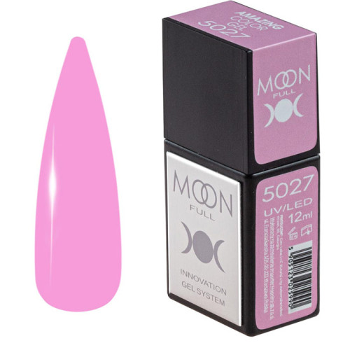Гель-лак Moon Full Amazing Color Gel polish № 5027, 12 мл