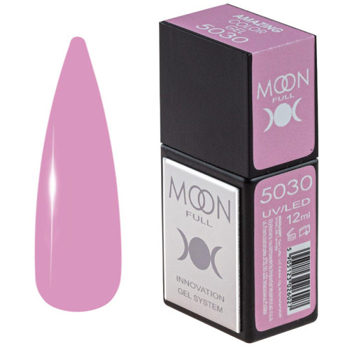 Гель-лак Moon Full Amazing Color Gel polish № 5030, 12 мл