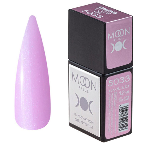 Гель-лак Moon Full Amazing Color Gel polish № 5033, 12 мл