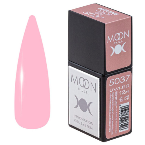 Гель-лак Moon Full Amazing Color Gel polish № 5037, 12 мл