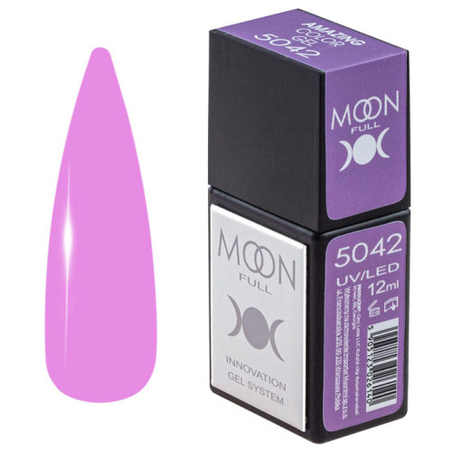 Гель-лак Moon Full Amazing Color Gel polish № 5042, 12 мл