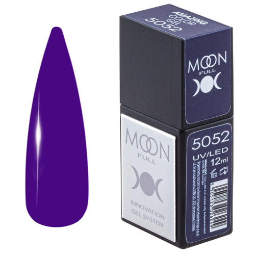 Гель-лак Moon Full Amazing Color Gel polish № 5052, 12 мл