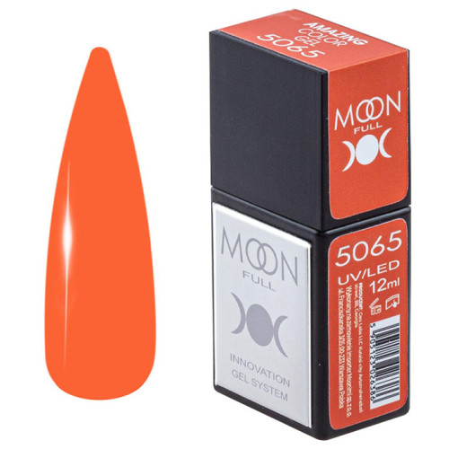 Гель-лак Moon Full Amazing Color Gel polish № 5065, 12 мл