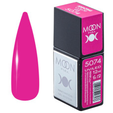 Гель-лак Moon Full Amazing Color Gel polish № 5074, 12 мл